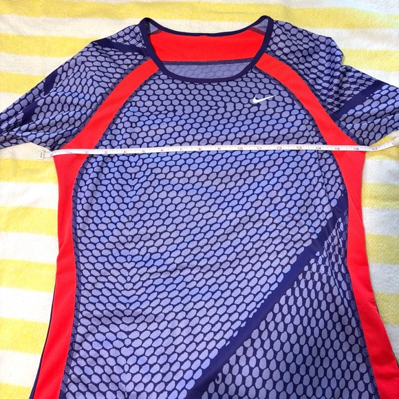 Nike Dri-Fit Long Sleeve Athletic Top, Small, purple & orange, EUC - Picture 5 of 8